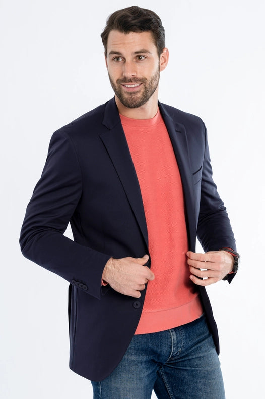 Performance Blazer // Navy-Blazer-Heer Decor-36-Length Short-Urbanheer