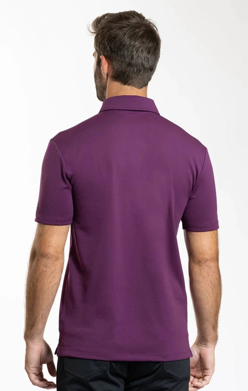 Performance Polo - Solids PLUM