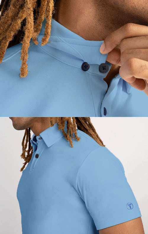 Performance Polo - Solids SKYBLUE