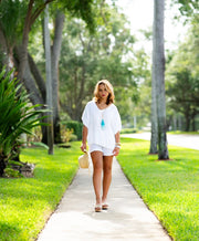 Perla Top-TOP-coton frais-S-White-Urbanheer