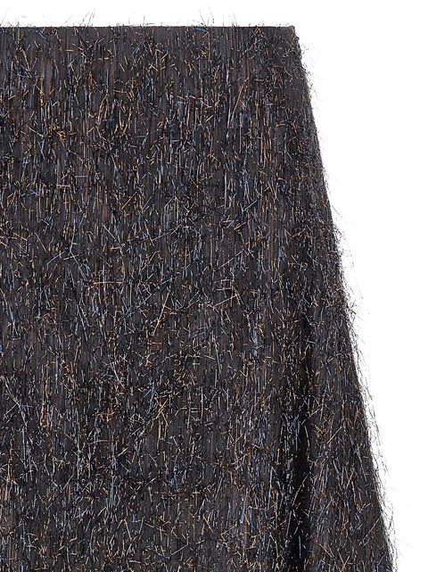 Peserico Skirt With Metallic Fringes