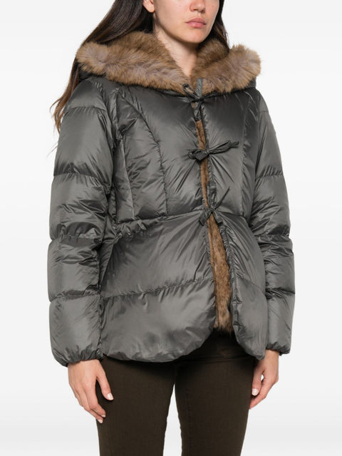 Peuterey Faux-Fur Trim Hooded Padded Jacket