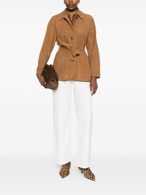 Peuterey Machuca suede leather jacket