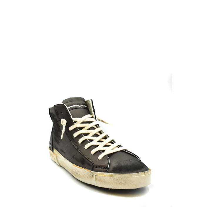 Philippe Model Men Sneakers-Shoes Sneakers-Philippe Model-black-41-Urbanheer
