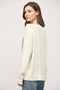 Pickleball Crew Neck Sweater-Sweater-FATE-S-CREAM-Urbanheer