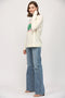 Pickleball Crew Neck Sweater-Sweater-FATE-S-CREAM-Urbanheer
