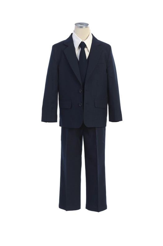 Piece Husky Fit Boys Suit Set-Boy Set-Sweet Kids, Inc.-8H-Navy-Urbanheer