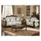 Pierce Luxury Heritage Seating Set – Carved Wood Loveseat & Accent Chair