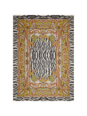 Pierre Louis Mascia Printed silk and cotton scarf