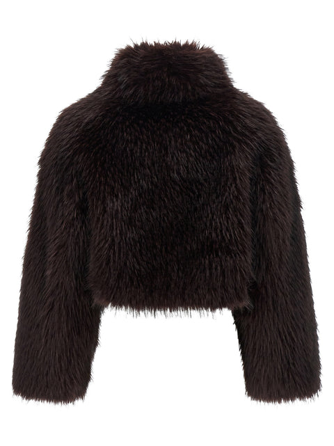 Pinko Gravina Eco-fur Coat