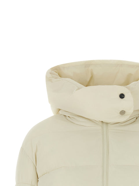 Pinko Love Birds Logo Down Jacket