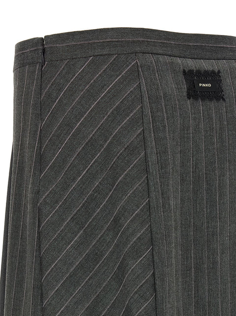 Pinko Pinstripe Skirt