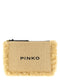 Pinko Raffia Clutch