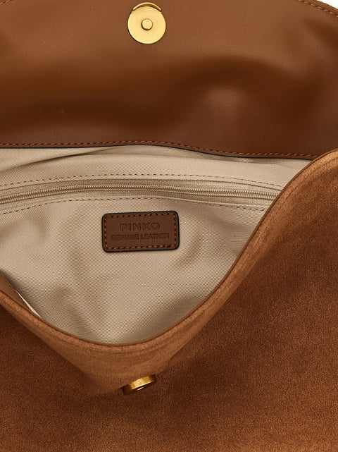 Pinko Saddle Horizontal Shoulder Bag