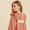 Pintuck Smock Long Sleeve Blouse RUST-Blouse-In Loom-S-RUST-Urbanheer