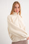 Piper Snap Button Collared Sweater Cream-Sweater-Papermoon-S-Urbanheer