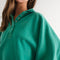 Piper Snap Button Collared Sweater Green-Sweater-Papermoon-S-Urbanheer