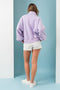 Piper Snap Button Collared Sweater Lavender-Sweater-Papermoon-S-Urbanheer