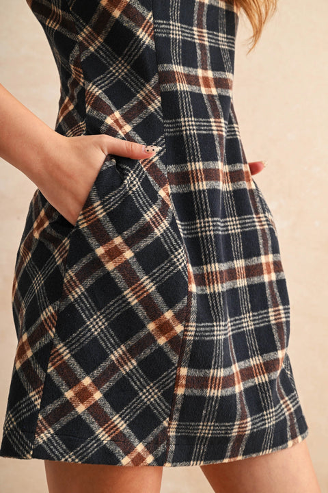 Plaid Pattern Dress
