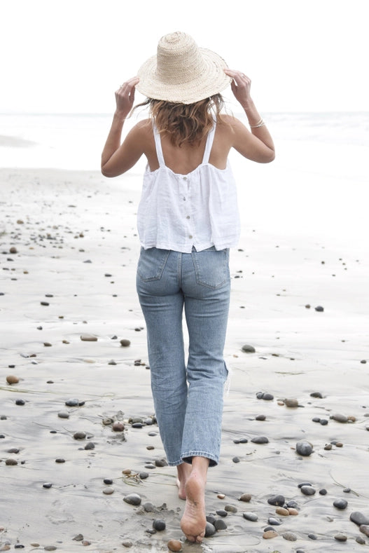 Playa Top // Blanco-Top-Beachwood-Blanco-Urbanheer