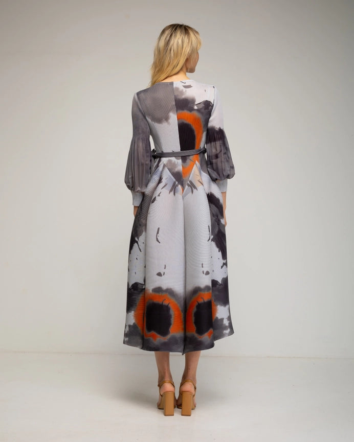 Pleated Midi Dress-Dress-Tantra-YOUR-Flock-Urbanheer