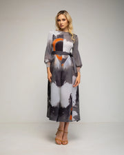 Pleated Midi Dress-Dress-Tantra-YOUR-Flock-Urbanheer