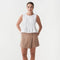 Pleated Sleeveless Linen Top Moorea in White-Top-MagicLinen-XS-White-Urbanheer