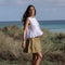 Pleated Sleeveless Linen Top Moorea in White-Top-MagicLinen-XS-White-Urbanheer