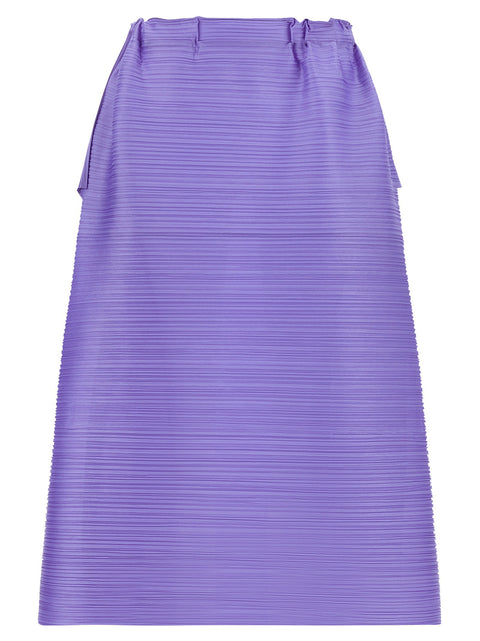Pleats Please Issey Miyake Bouncy Basket Skirt