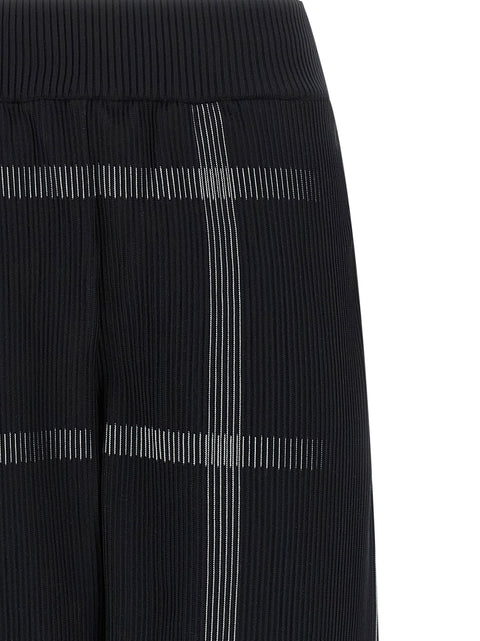 Pleats Please Issey Miyake Crossing Knit Pants