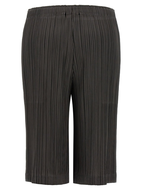 Pleats Please Issey Miyake Thicker Bottoms 2 Bermuda Shorts