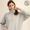 Plus Size Modal Scuba Quarter Zip Pullover