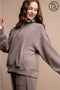 Plus Size Modal Scuba Quarter Zip Pullover