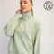 Plus Size Modal Scuba Quarter Zip Pullover