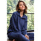 Plus Size Modal Scuba Quarter Zip Pullover