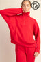 Plus Size Modal Scuba Quarter Zip Pullover
