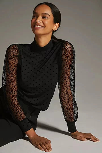 Polka Dot Blouse-Blouse-Eva Franco-XXS-Urbanheer