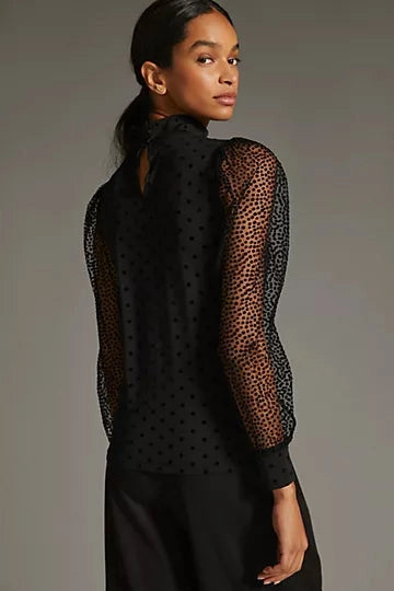 Polka Dot Blouse-Blouse-Eva Franco-XXS-Urbanheer