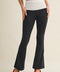 Polka Dot Soft Knit Foldover Flare Pants