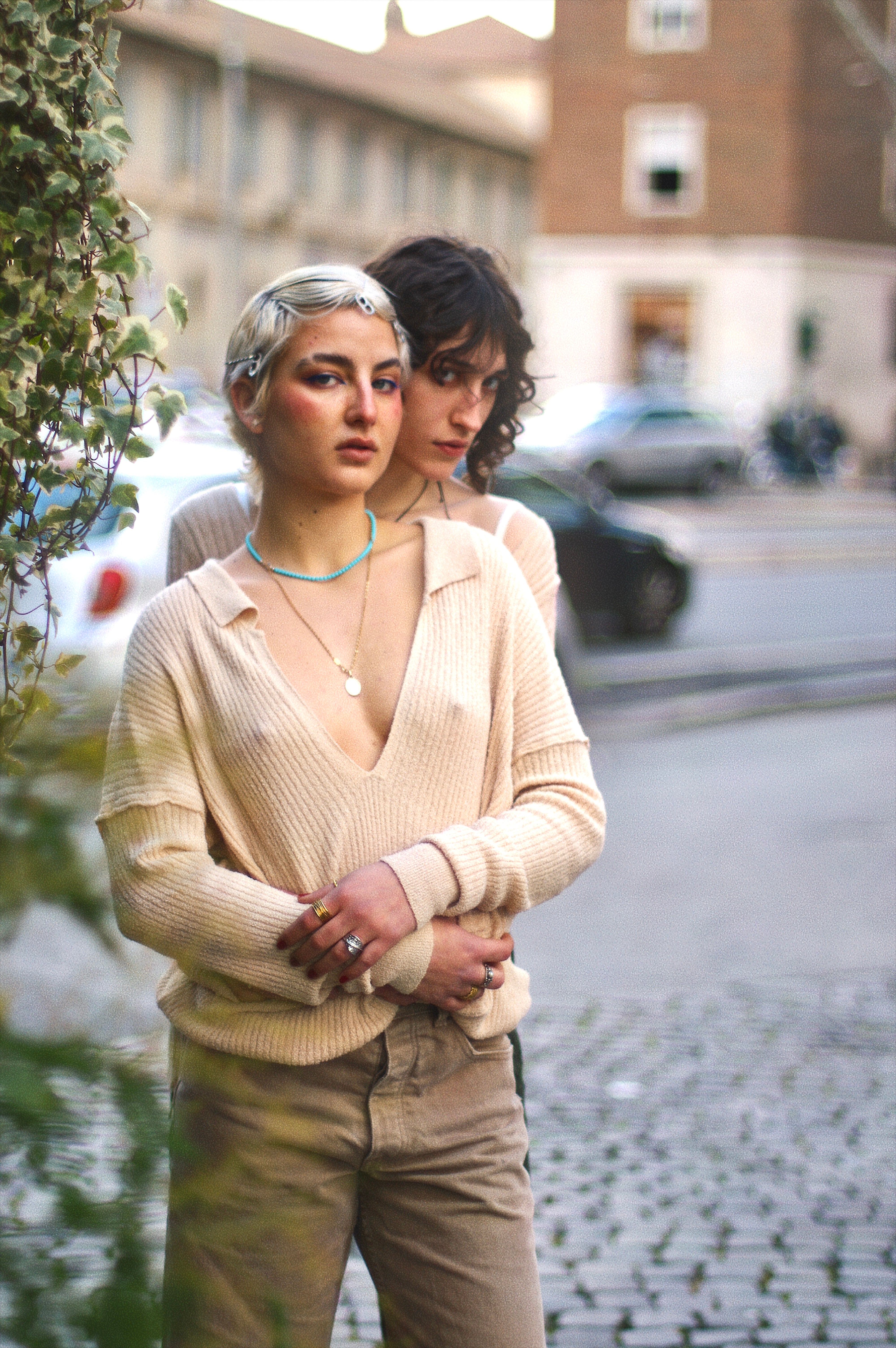 Polo Con Scollo Profondo - Calipso-POLO CON SCOLLO V-Tenné-S-NERO-Urbanheer