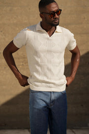 Polo Mosaic Perola-Polo Shirt-DONATO-XL-Urbanheer