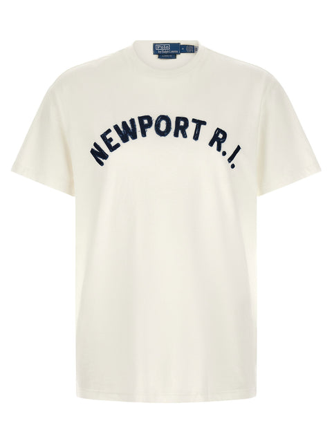 Polo Ralph Lauren Aged Effect Patch T-shirt