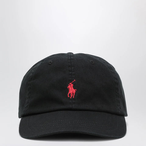 Polo Ralph Lauren Black baseball cap with logo