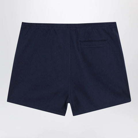 Polo Ralph Lauren Blue cotton shorts with graphic logo