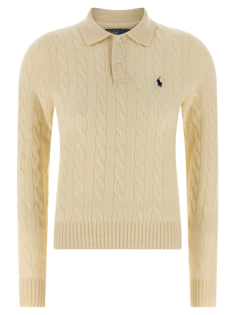 Polo Ralph Lauren Braided Polo Shirt