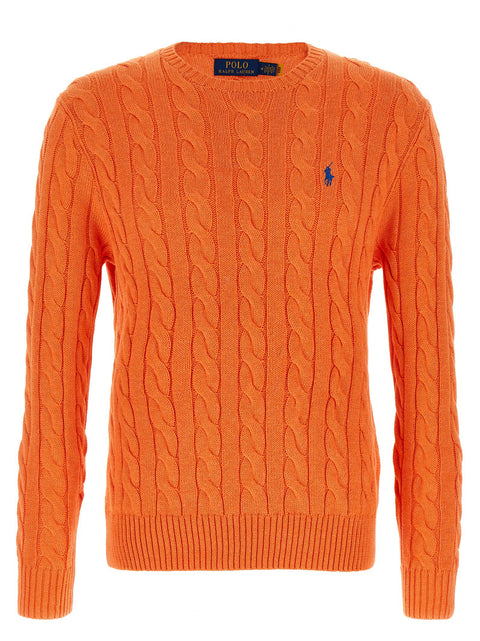 Polo Ralph Lauren Cotton Braided Sweater
