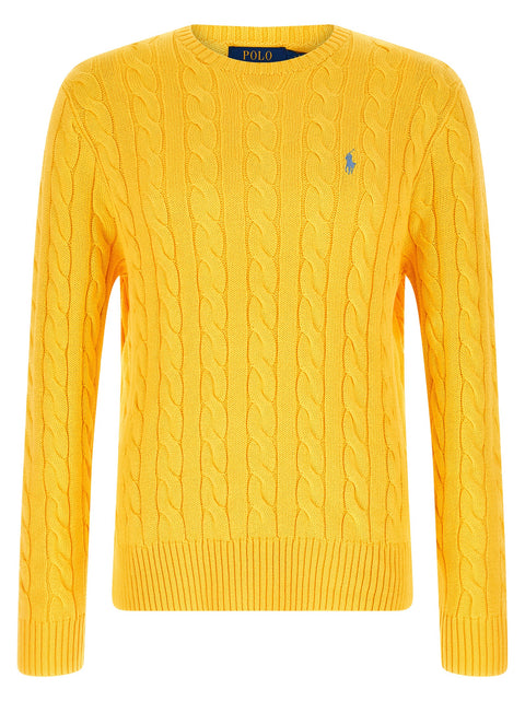 Polo Ralph Lauren Cotton Braided Sweater