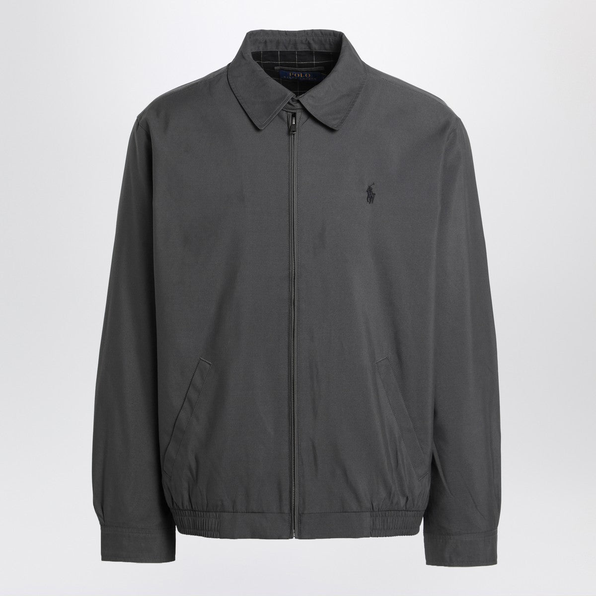 Polo Ralph Lauren Dark grey zip-up shirt jacket