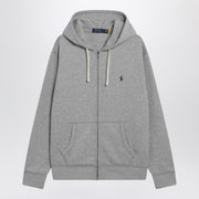 Polo Ralph Lauren Gray cotton fleece zip sweatshirt