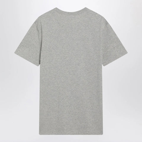 Polo Ralph Lauren Grey mélange cotton Custom Slim-Fit T-shirt